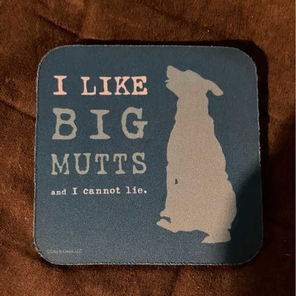 Blue Dog-Themed Coaster - Picture 1 of 2